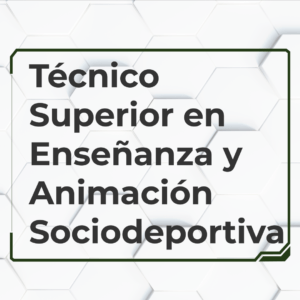 Técnico Superior en Enseñanza y Animación Sociodeportiva (TSEAS) - ESYDE Formación
